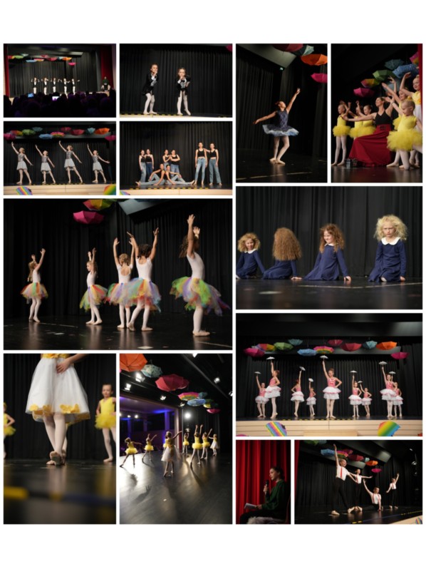 Collage Ballettaufführung