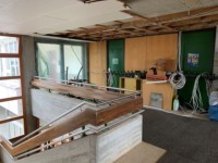 Foto vom Treppenhaus im OG